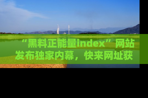 “黑料正能量index”网站发布独家内幕,快来网址获取精彩内容吧!