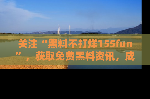 关注“黑料不打烊155fun”，获取免费黑料资讯，成为吃瓜达人不再难！