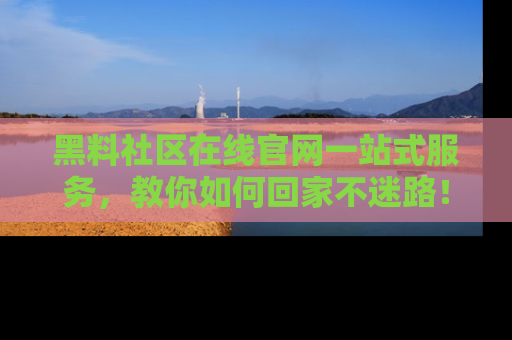 黑料社区在线官网一站式服务，教你如何回家不迷路！