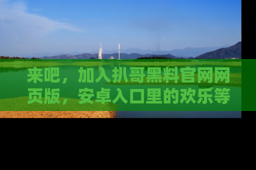 来吧，加入扒哥黑料官网网页版，安卓入口里的欢乐等着你！