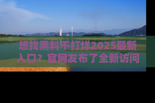 想找黑料不打烊2025最新入口?官网发布了全新访问指南!