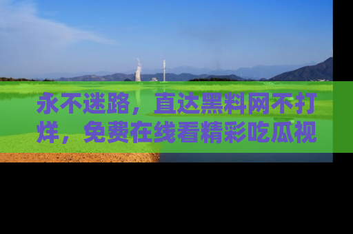 永不迷路,直达黑料网不打烊,免费在线看精彩吃瓜视频!